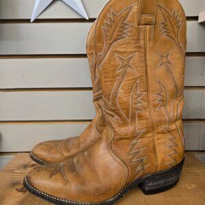 Ladies cowboy boot vintage Don Quijote size 8C Mexico cowgirl